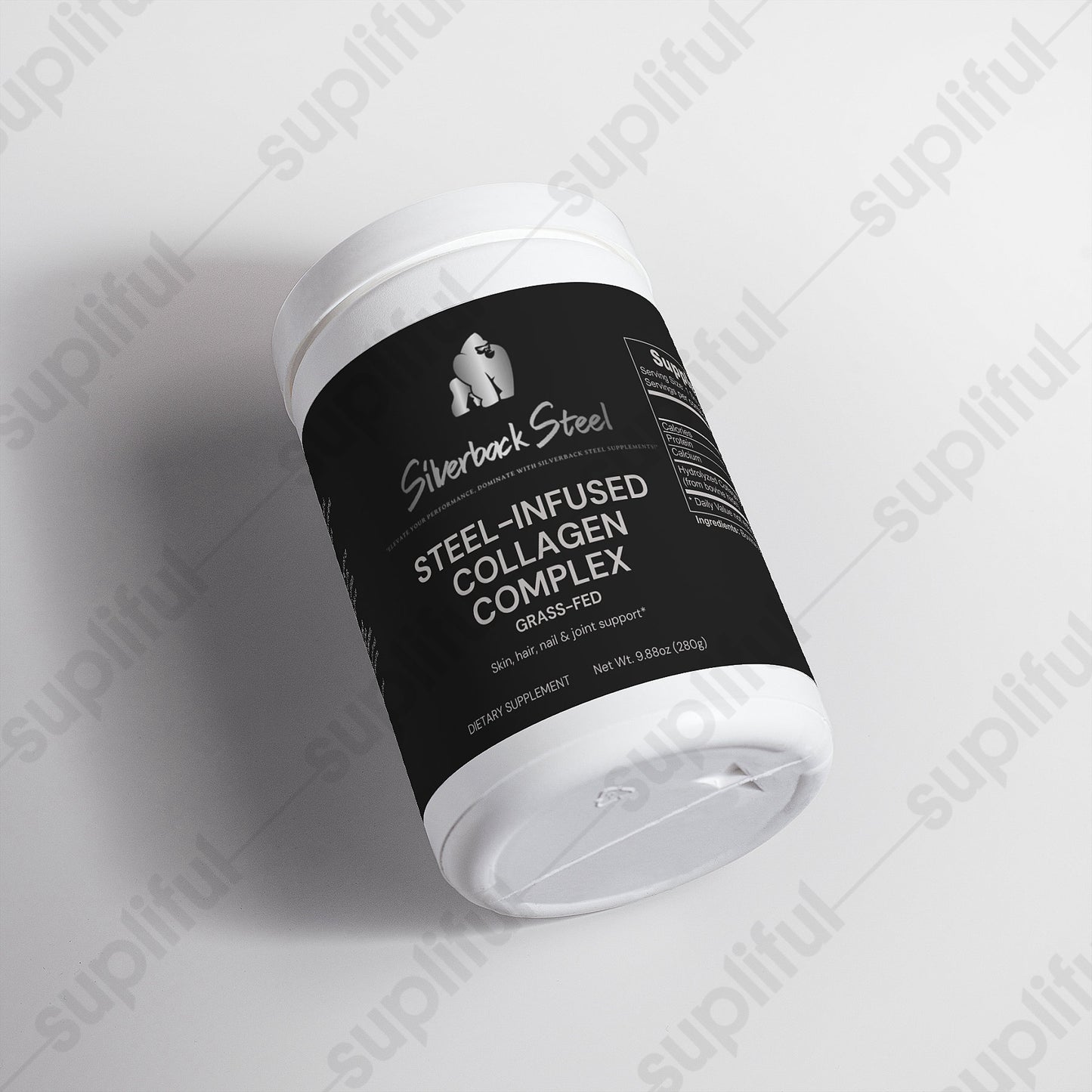 STEEL-INFUSED COLLAGEN COMPLEX