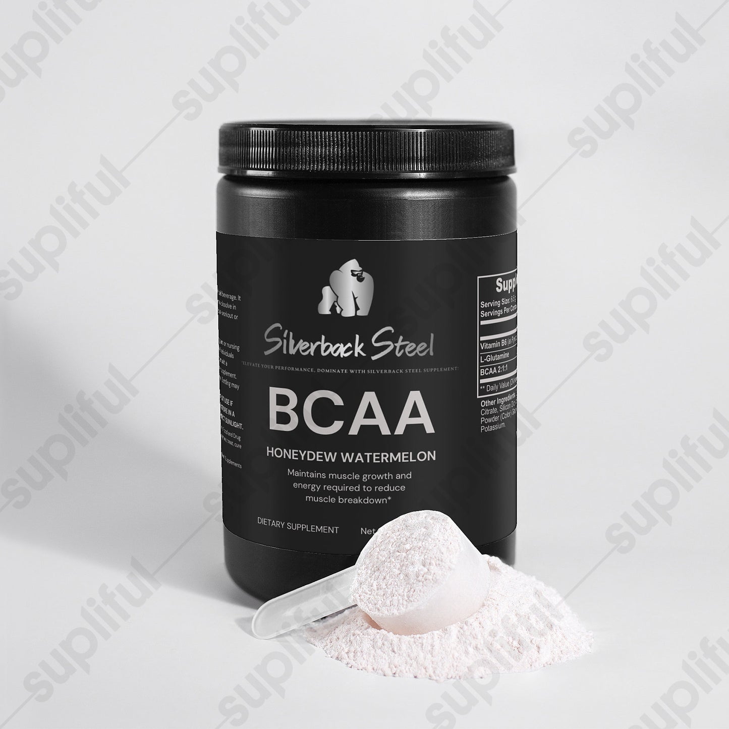 Silverback Steel BCAA Post Workout Powder (Honeydew/Watermelon)