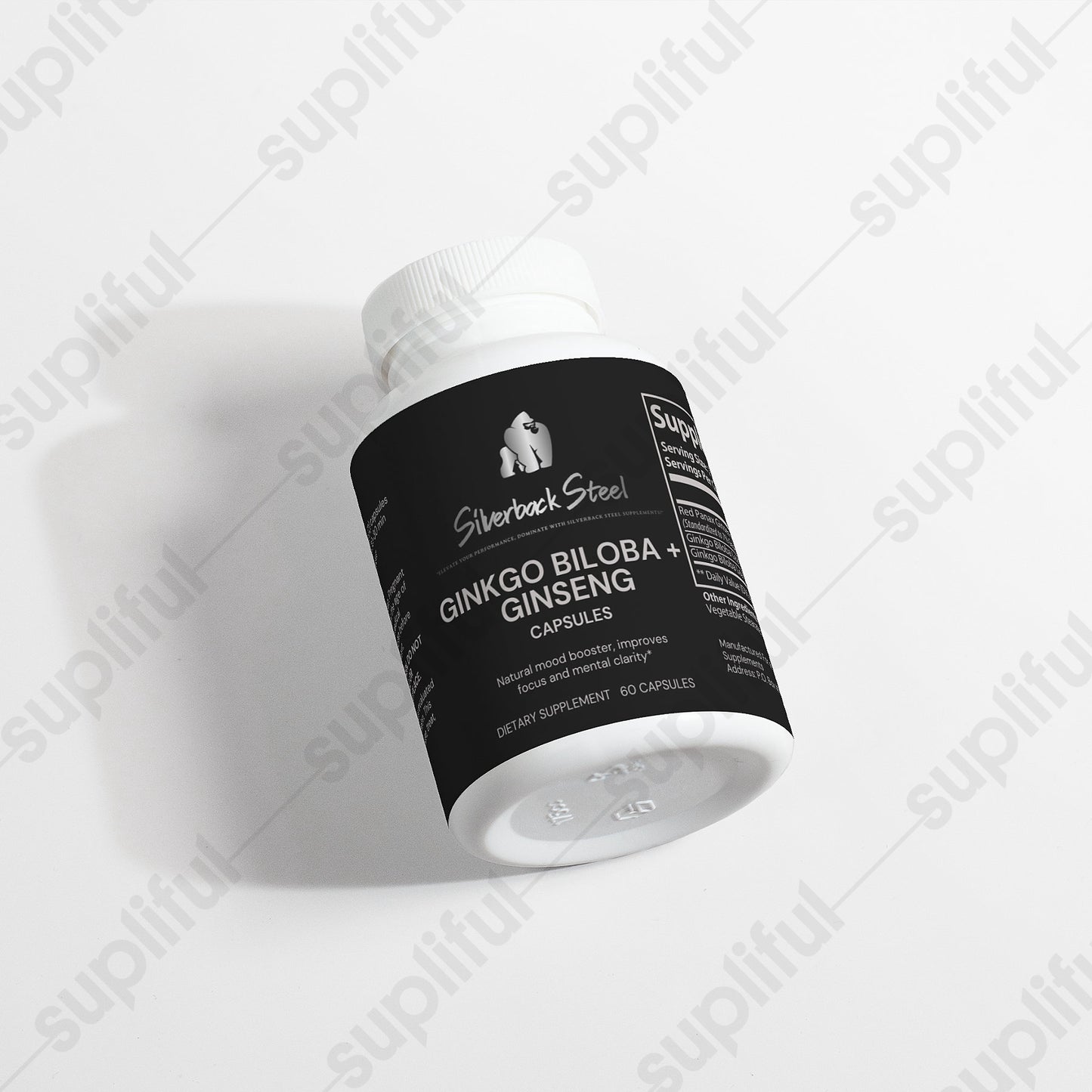 Silverback Steel Ginkgo + Ginseng