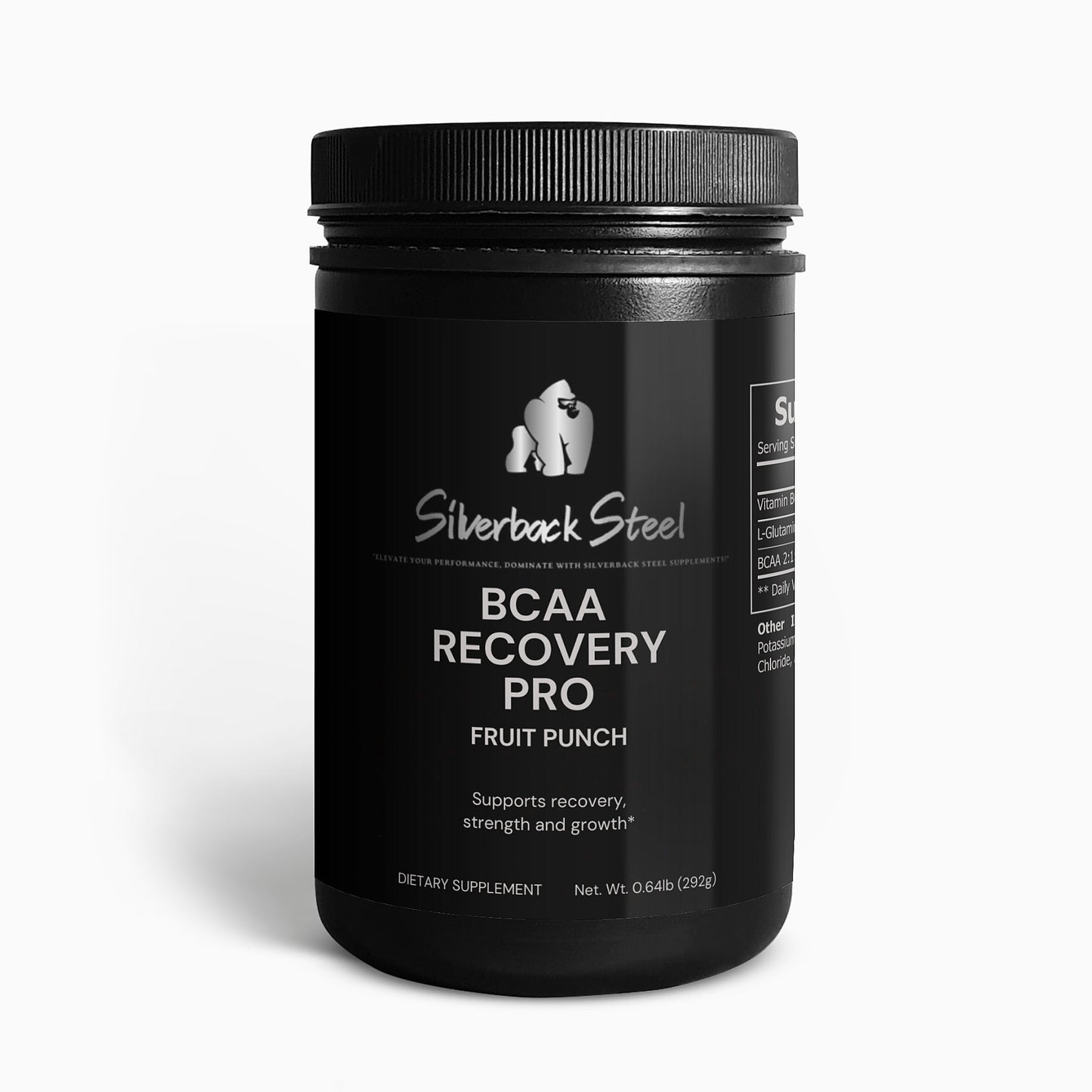 SILVERBACK STEEL BCAA RECOVERY PRO (Fruit Punch)