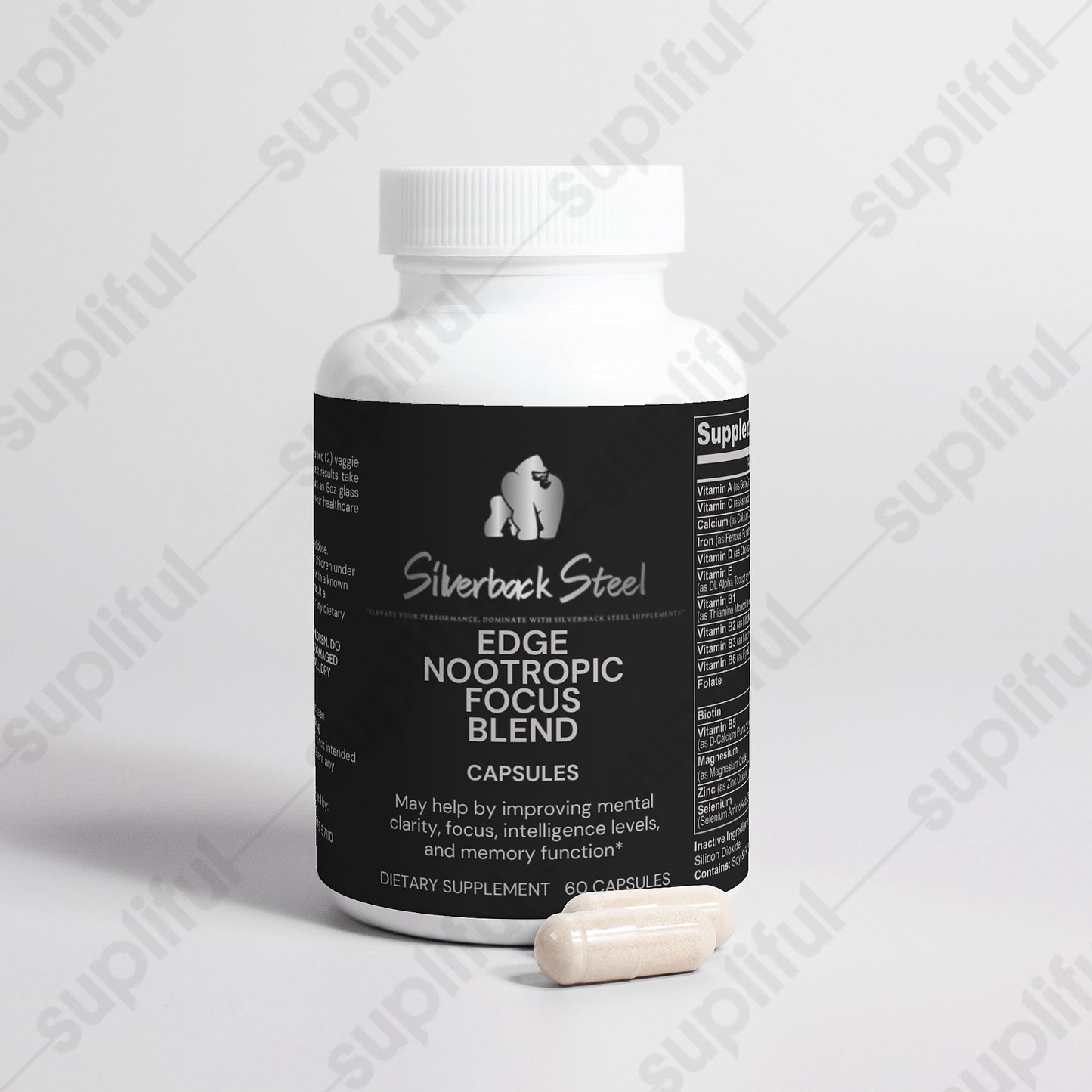 SILVERBACK EDGE NOOTROPIC FOCUS BLEND