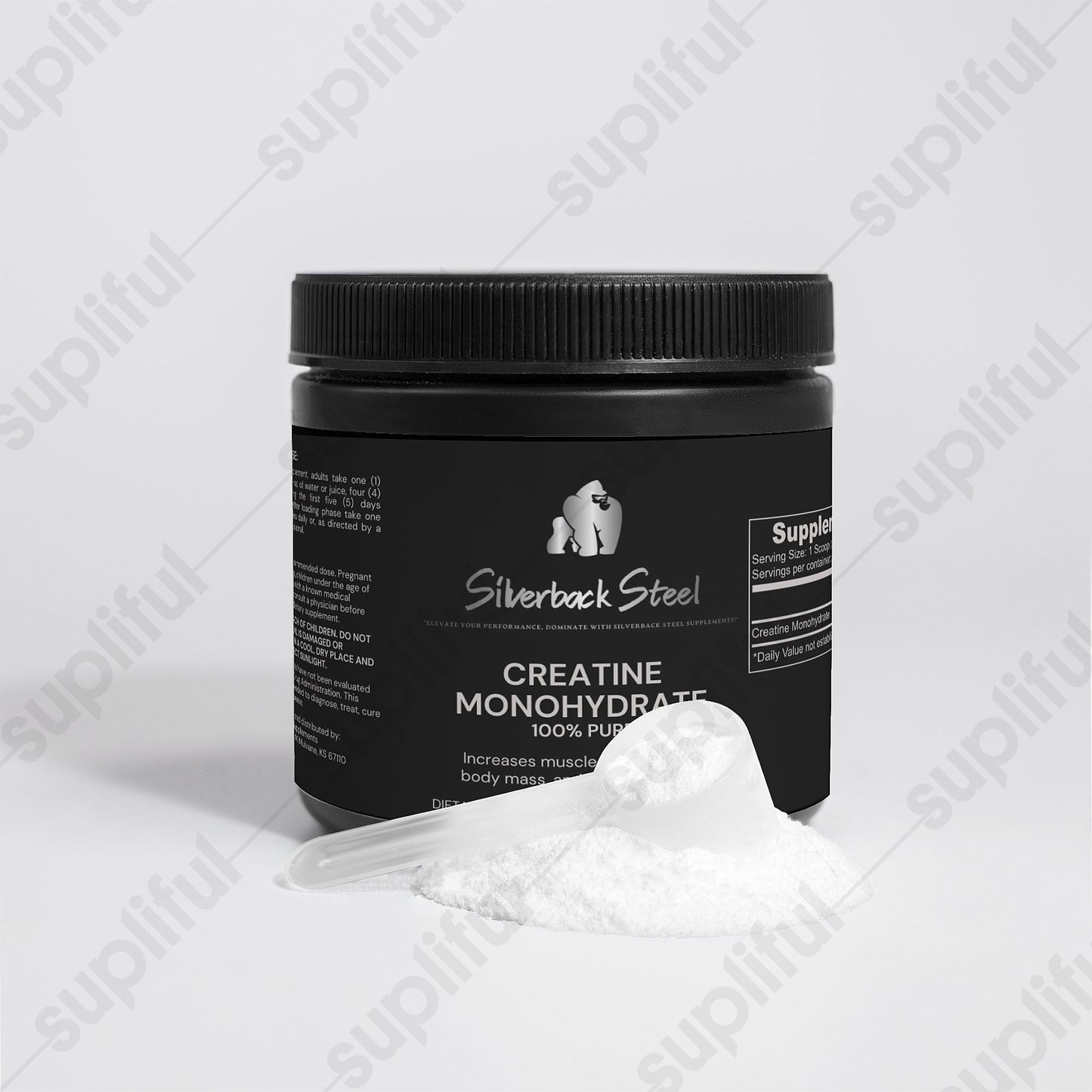 Silverback Steel Creatine Monohydrate