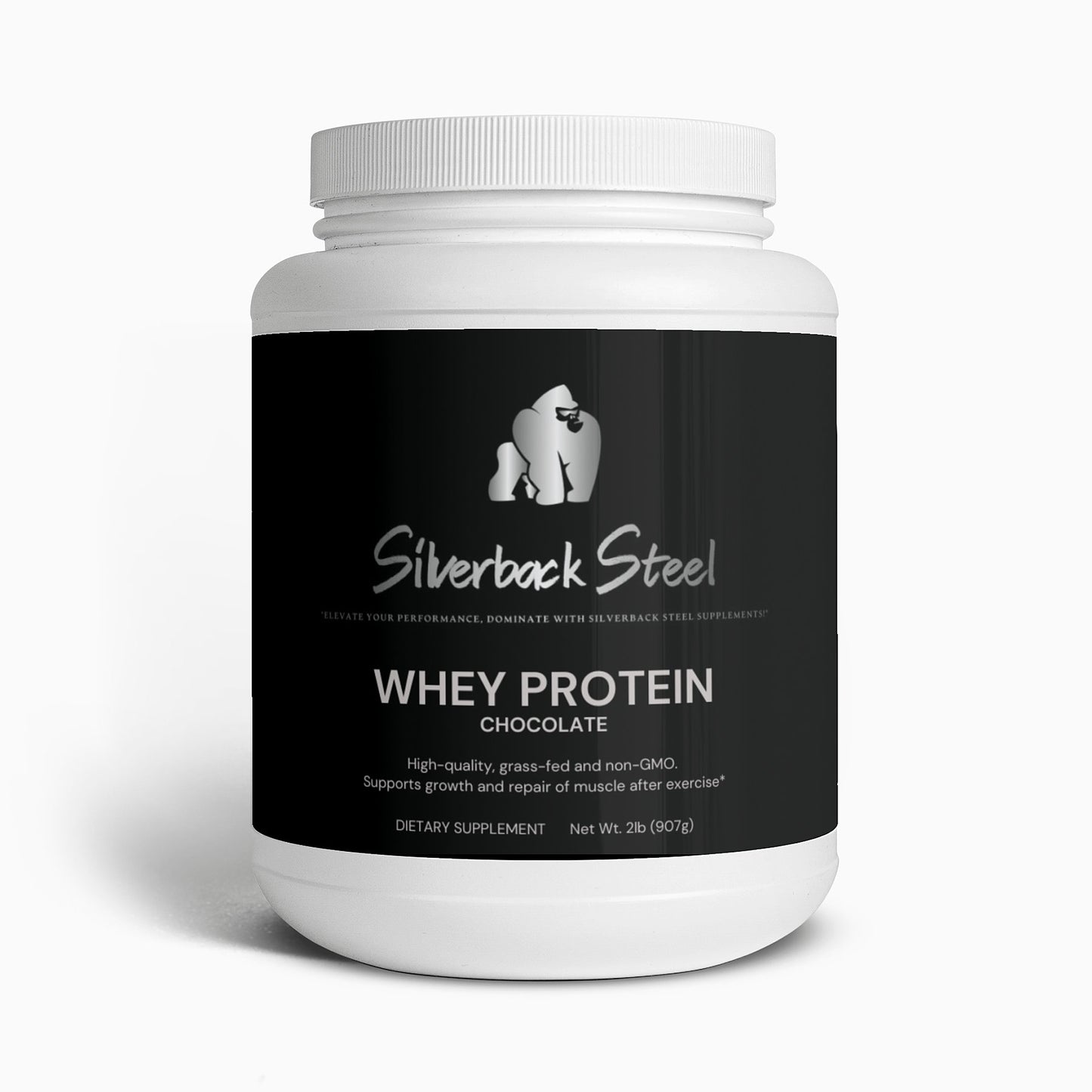 Silverback Steel Whey Protein (Chocolate Flavour)