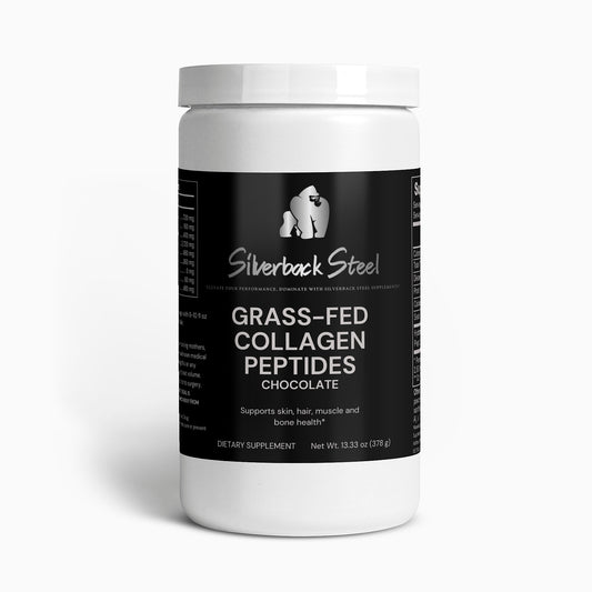 Silverback Steel Grass-Fed Collagen Peptides Powder (Chocolate)