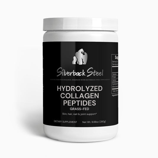 Silverback Steel Grass-Fed Hydrolyzed Collagen Peptides
